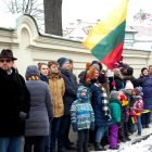 2018-02-16 Aikštėje prie krašto apsaugos ministerijos. A.Čiro nuotr.