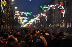 2020-02-16 Gedimino prospekte. G.Šniro nuotr.
