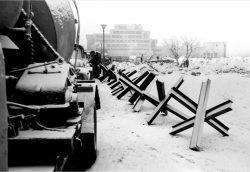 1991 m. vasario 9 d. Prie AT rūmų. V.Daraškevičiaus nuotr.