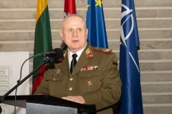 2022-10-15 Krašto apsaugos ministerijos ir karių, kūrusių savanoriškąją krašto apsaugos tarnybą, konferencija. Alfredo Pliadžio (KAM) nuotr.