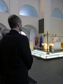2023-01-28 Šv. Ignoto bažnyčioje. Mindaugo Abaravičiaus nuotr.