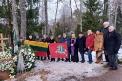 2023-02-18 Vilniaus Rokantiškių kapinėse. Antano Buroko nuotr.