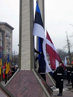 2023-03-11 Nepriklausomybės aikštėje. Mindaugo Abaravičiaus nuotr.