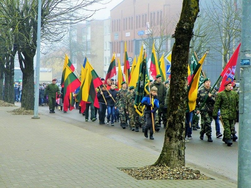 Lietuvos valstybės nepriklausomybės atkūrimo 25-metis Šalčininkuose