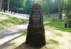 Antakalnio karių kapinės. Paminklas vokiečių didvyriams