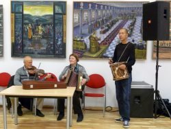 2017-09-08 Knygos „Kaizerio kareivis Lietuvoje“ pristatyme Vilniaus įgulos karininkų ramovėje. M.Abaravičiaus nuotr.