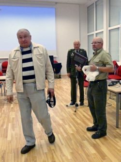 2017-09-08 Knygos „Kaizerio kareivis Lietuvoje“ pristatyme Vilniaus įgulos karininkų ramovėje. M.Abaravičiaus nuotr.