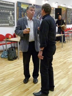 2017-09-08 Knygos „Kaizerio kareivis Lietuvoje“ pristatyme Vilniaus įgulos karininkų ramovėje. M.Abaravičiaus nuotr.