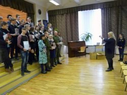 2017-12-19 Ukmergės Dukstynos mokykloje. M.Abaravičiaus nuotr.