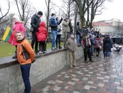 021_MA 2018-01-01 Katedros aikštėje. M.Abaravičiaus nuotr.