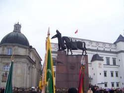 053 2018-01-01 Katedros aikštėje. L.Ladigos nuotr.