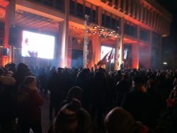 2018-01-12 Prie Atminimo laužo. A.Čiro nuotr.