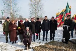 180215_Minaiciuose_15min_1 2018-02-15 1949-ųjų Nepriklausomybės deklaracijos minėjime Minaičiuose. A.Pliadžio nuotr. (KAM)