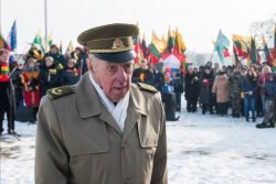 180215_Minaiciuose_15min_2 2018-02-15 1949-ųjų Nepriklausomybės deklaracijos minėjime Minaičiuose. A.Pliadžio nuotr. (KAM)