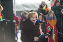 180215_Minaiciuose_15min_7 2018-02-15 1949-ųjų Nepriklausomybės deklaracijos minėjime Minaičiuose. A.Pliadžio nuotr. (KAM)
