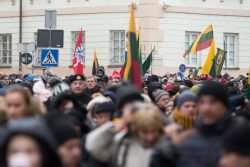 2018-02-16 Gedimino prospekte. L.Bartkaus nuotr (delfi.lt)