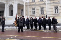 2018-02-16 Aikštėje prie krašto apsaugos ministerijos