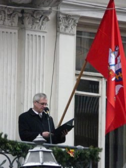 2018-02-16 Prie Signatarų namų. M.Abaravičiaus nuotr.