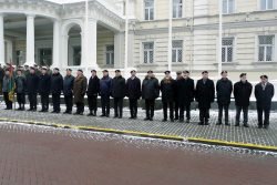 2018-02-16 Aikštėje prie krašto apsaugos ministerijos. M.Abaravičiaus nuotr.