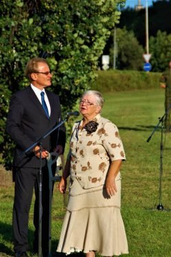 2018-08-21 Savanorio A.Sakalausko pagerbimo ceremonija jo žūties vietoje. A.Čiro nuotr.