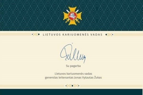 Atsargos ir dimisijos kariams – Lietuvos kariuomenės vado padėka