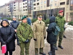 2019-01-17 Nepriklausomybės aikštėje. A.Čiro nuotr.