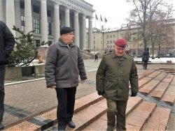 2019-01-17 Nepriklausomybės aikštėje. A.Čiro nuotr.