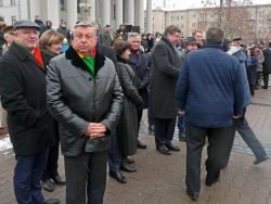 2019-01-13 Nepriklausomybės aikštėje. M.Abaravičiaus nuotr.