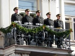 2019-02-16 Prie Lietuvos nepriklausomybės signatarų namų. M.Abaravičiaus nuotr.