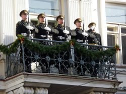 2019-02-16 Prie Lietuvos nepriklausomybės signatarų namų. M.Abaravičiaus nuotr.