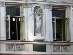2019-02-16 Prie Lietuvos nepriklausomybės signatarų namų. M.Abaravičiaus nuotr.