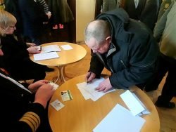 2019-02-23 Kauno įgulos karininkų ramovėje. D.Gudelio nuotr.