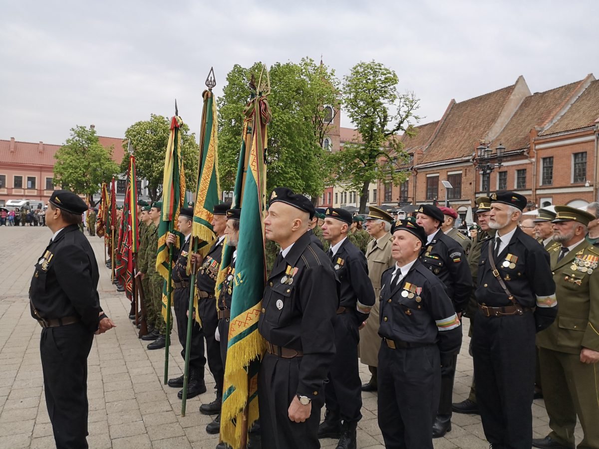 Kaune paminėtos pirmosios viešos Lietuvos kariuomenės priesaikos 100-osios metinės