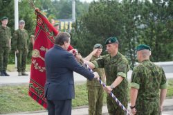 2019-07-24 Sausumos pajėgų vado pasikeitimo ceremonija. A.Pliadžio nuotr.