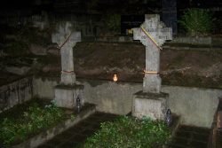 2019-10-31 vakarą Antakalnio kapinėse