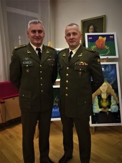 2019-11-20 Vilniaus įgulos karininkų ramovėje. A.Čiro nuotr.