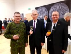 2019-11-20 Vilniaus įgulos karininkų ramovėje. A.Jančiausko nuotr.