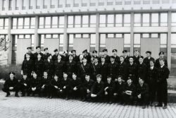 1990-11-23 KAD Vilniaus savanoriai prieš išvykimą į Kauną