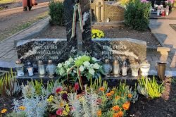 2021-11-01 LKKSS VAS nario Rimanto Baltušio kapas Sudervės kapinėse