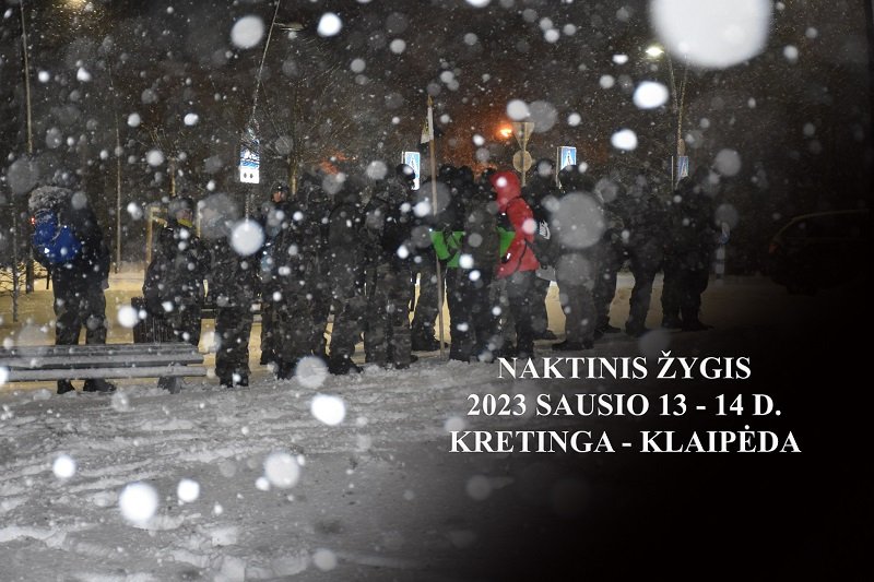 Kviečia tradicinis pėsčiųjų nakties žygis „Klaipėdos sukilėlių keliais“