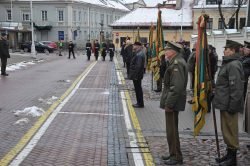 2023-01-28 Jono Žemaičio aikštėje. Gintauto Šniro nuotr.