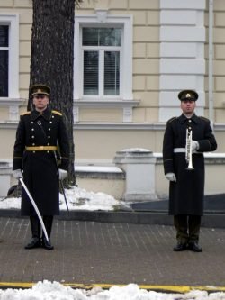 2023-01-28 Jono Žemaičio aikštėje. Mindaugo Abaravičiaus nuotr.