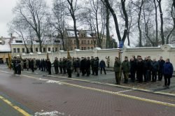 2023-01-28 Jono Žemaičio aikštėje. Mindaugo Abaravičiaus nuotr.