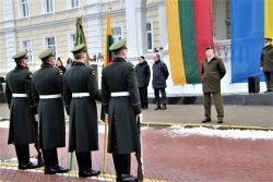 2023-01-28 Jono Žemaičio aikštėje. Algimanto Pečiukaičio nuotr.