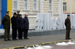 2023-01-28 Jono Žemaičio aikštėje. Mindaugo Abaravičiaus nuotr.