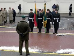 2023-01-28 Jono Žemaičio aikštėje. Mindaugo Abaravičiaus nuotr.