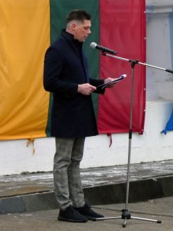 2023-01-28 Jono Žemaičio aikštėje. Mindaugo Abaravičiaus nuotr.