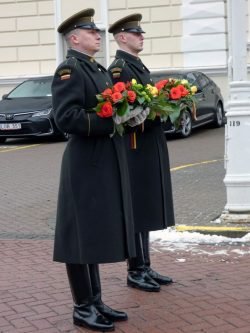 2023-01-28 Jono Žemaičio aikštėje. Mindaugo Abaravičiaus nuotr.