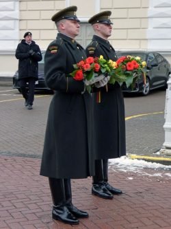 2023-01-28 Jono Žemaičio aikštėje. Mindaugo Abaravičiaus nuotr.