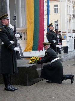 2023-01-28 Jono Žemaičio aikštėje. Mindaugo Abaravičiaus nuotr.